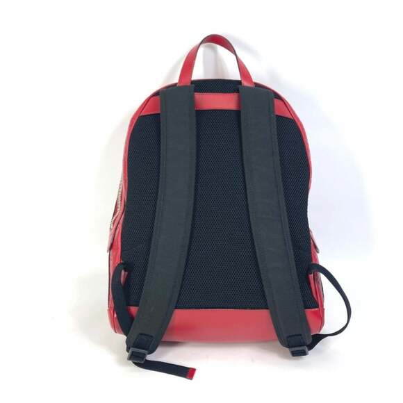 GUCCI Authentic Red Leather Backpack main image 7